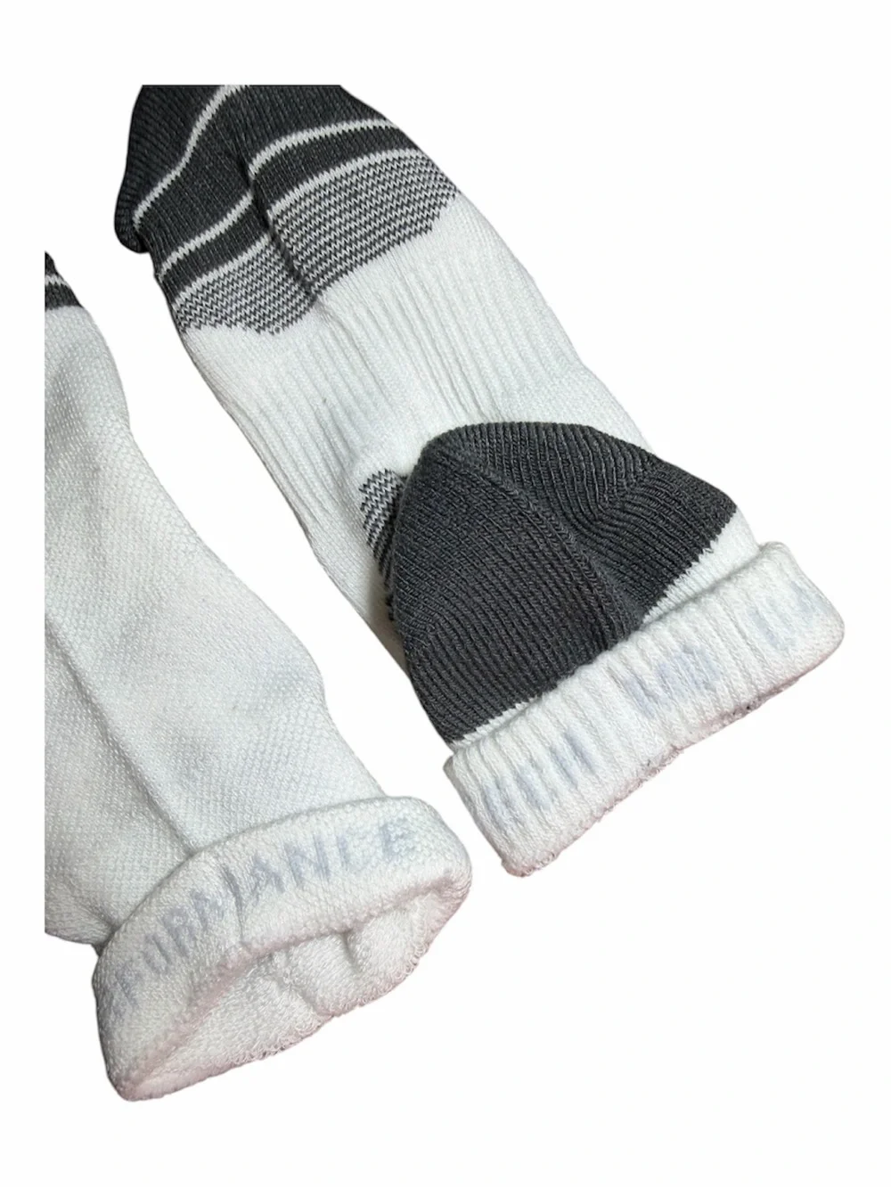 Under Armour White and Gray Low-Cut Athletic Socks - 3 Pack